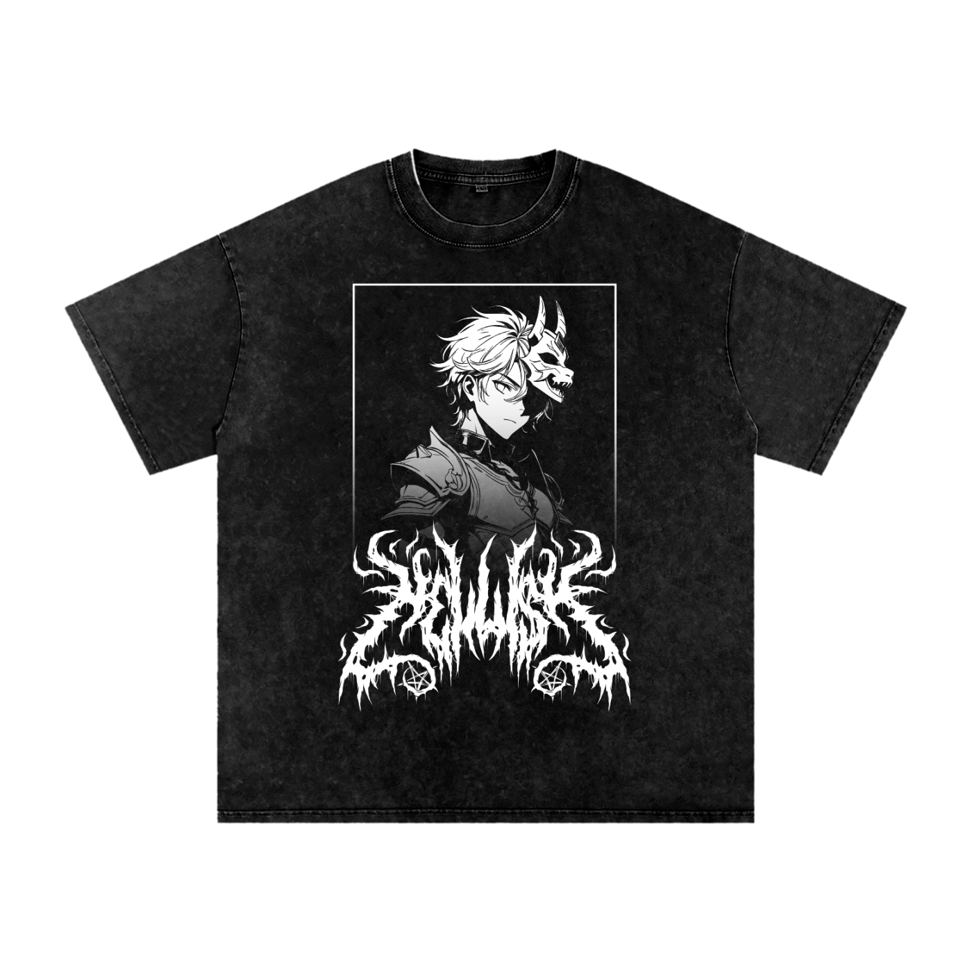 Hollow Soul | Acid Washed Oversized