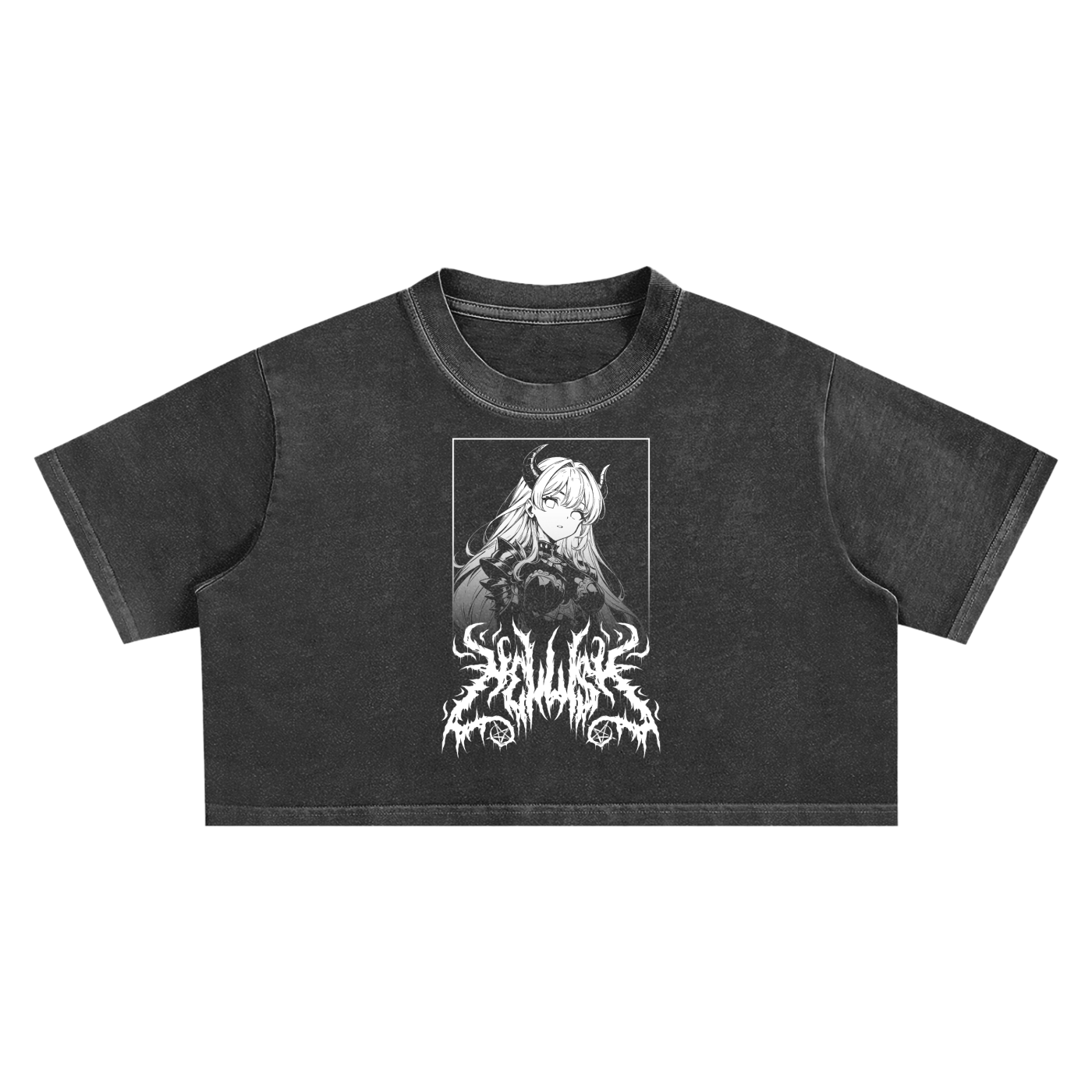 Rot Angel | Snow Washed Cropped