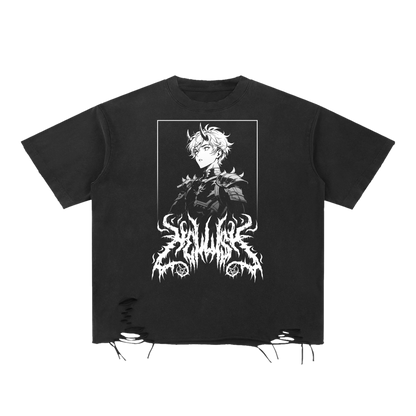 Bloodsworn | Snow Washed Raw Hem