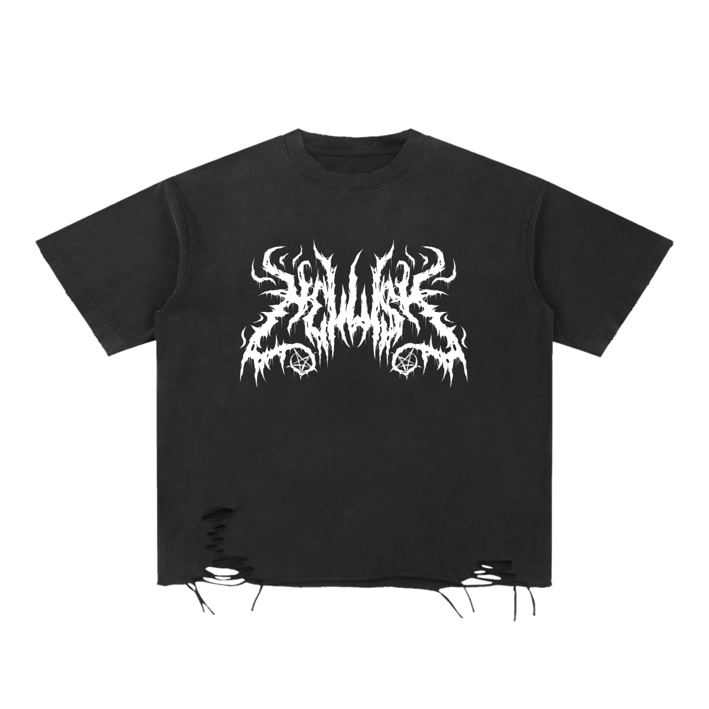 HELLI$H | Snow Washed Raw Hem