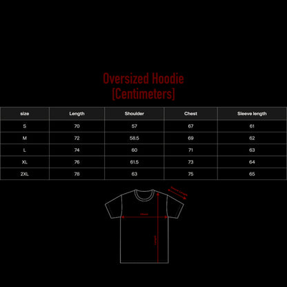 SCORCHED | Oversized Hoodie