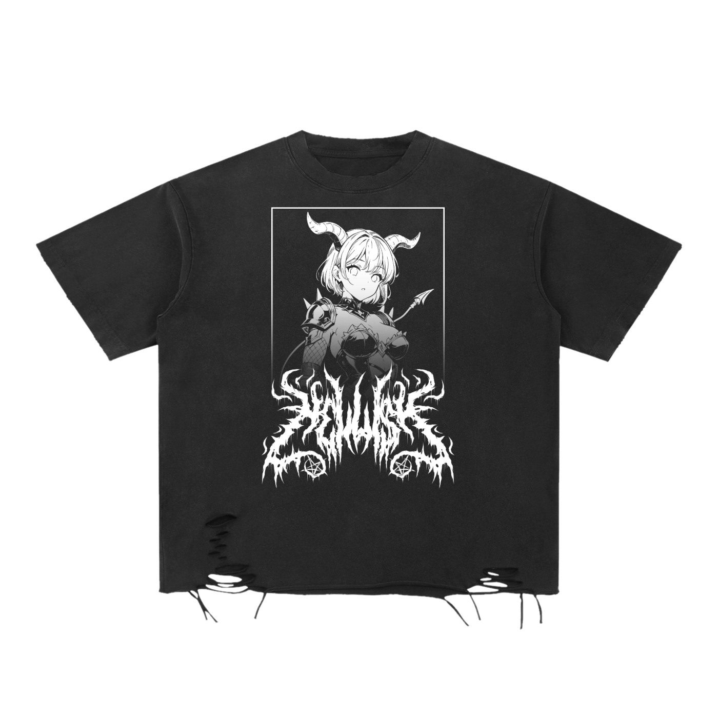 Scorch Doll | Snow Washed Raw Hem