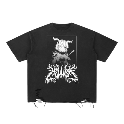 Scorch Doll | Snow Washed Raw Hem